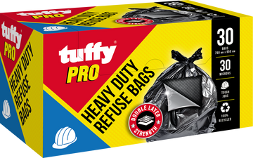 image of Tuffy Pro Heavy Duty 30 Pack Bag on Roll
