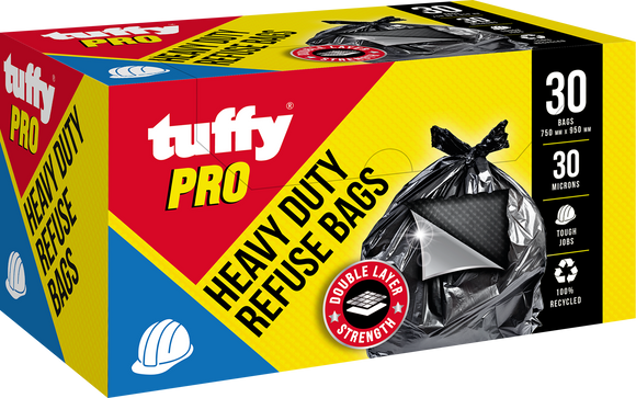 image of Tuffy Pro Heavy Duty 30 Pack Bag on Roll