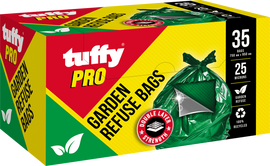 image of Tuffy Pro Green 35 Pack Bag on Roll
