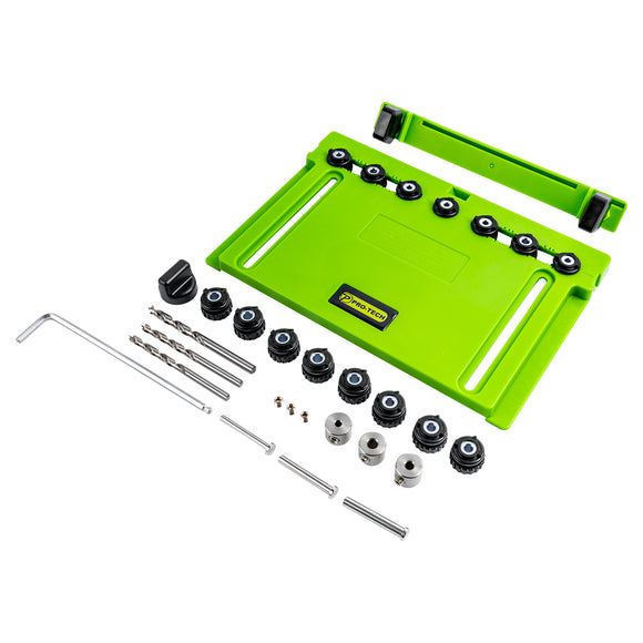 Image of a 2-IN-1 HANDLE & SHELF PIN JIG 5MM