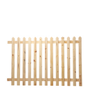 CTM Wooden Picket Fencing 1800 x 1200 x 16 Untreated-1