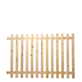 CTM Wooden Picket Fencing 1800 x 1200 x 16 Untreated