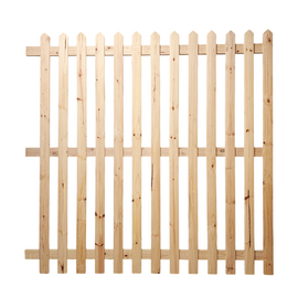CTM Wooden Picket Fencing 1800 x 1800 x 16 Untreated