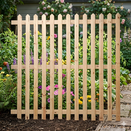 CTM Wooden Picket Fencing 1800 x 1800 x 16 Untreated - 0