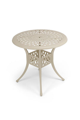 Anray Aluminium 78cm Table - Sand Beige