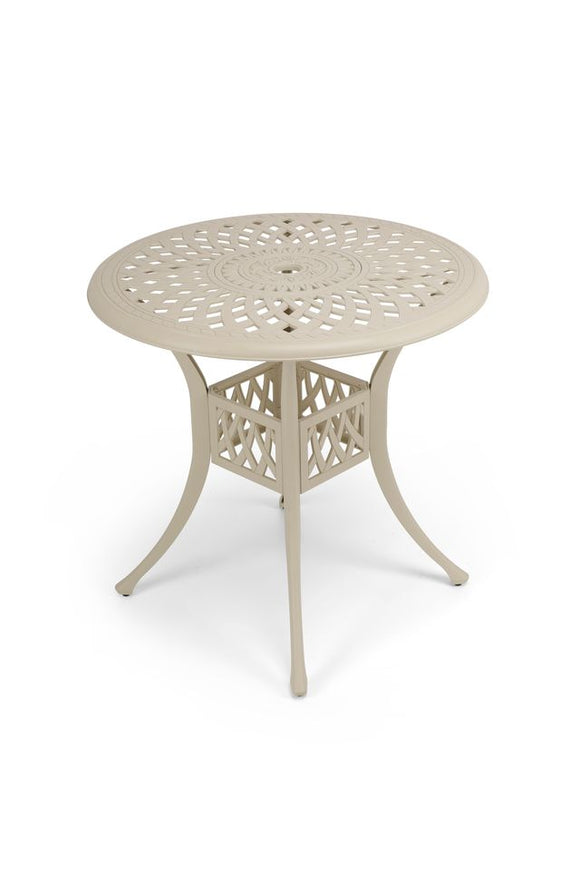 Anray Aluminium 78cm Table - Sand Beige