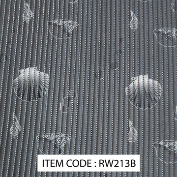 image of Seagull Anti Slip Roll 65cm x 15m Printed Seashells Grey