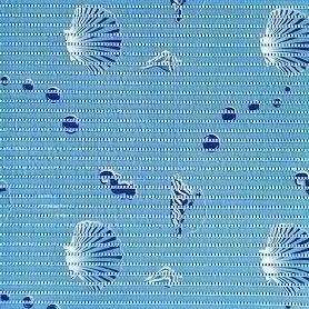 image of Seagull Anti Slip Roll 65cm x 15m Printed Seashells Blue