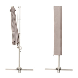 Image of a CASA CALORE Roma Home Cantilever Aluminium Umbrella 3m with 360 degree rotation 2