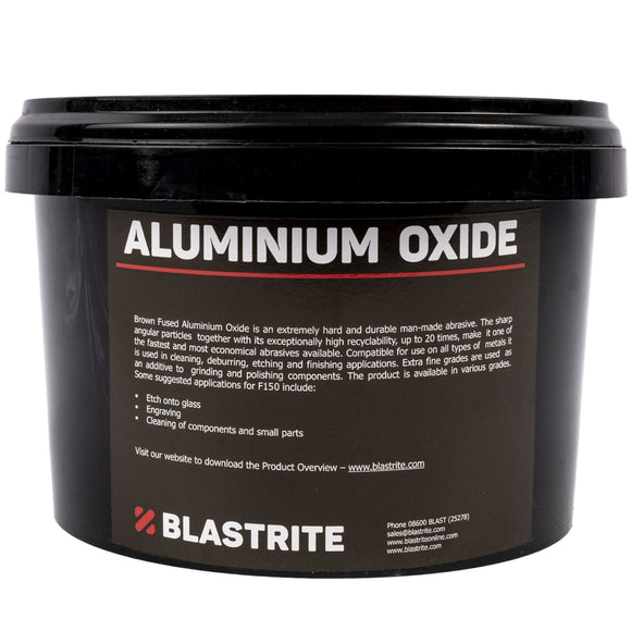 Image of an AirCraft Sand Blast Sand 150 Grit Alum Oxide 1Kg