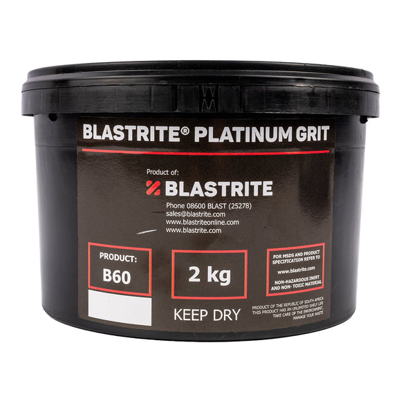 Image of an AirCraft Sand Blast Sand B60 Fine & General Purpose 2Kg Tub