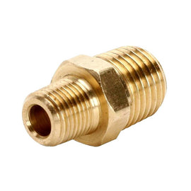 Image of an AirCraft Nipple Brass 1/8X3/8 M/M