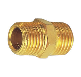 Image of an AirCraft Nipple Brass 3/4X3/4 M/M