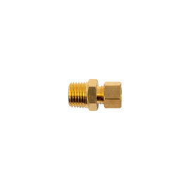 Image of an AirCraft Brass Conical Straight 1/4' Tube X 1/4' M