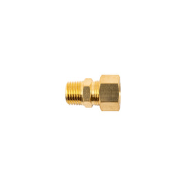 Image of an AirCraft Brass Conical Straight 3/8' Tube X 1/4' M