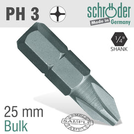 Image of a PHIL.NO.3X25MM CLASSIC BIT BULK
