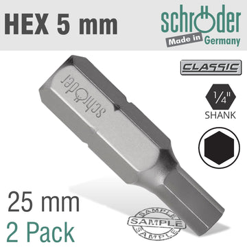 Image of a HEX/ALLEN INS.BIT 5MM 2CD
