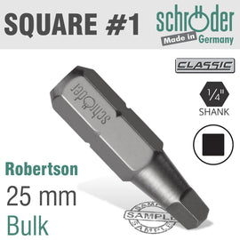 Image of a SQ.RECESS NO.1 INSERT BIT