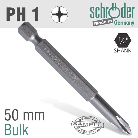 Image of a PHILLIPS NO.1 x 50MM CLASSIC POWER BIT