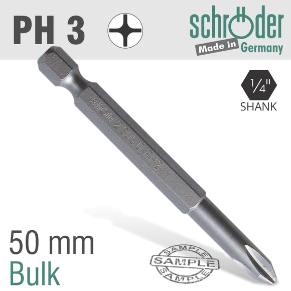 Image of a PHILLIPS NO.3 x 50MM CLASSIC POWER BIT