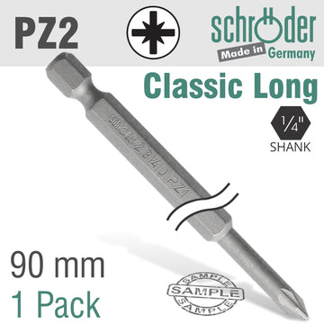 Image of a POZI.NO.2 90MM POWER BIT 1CD