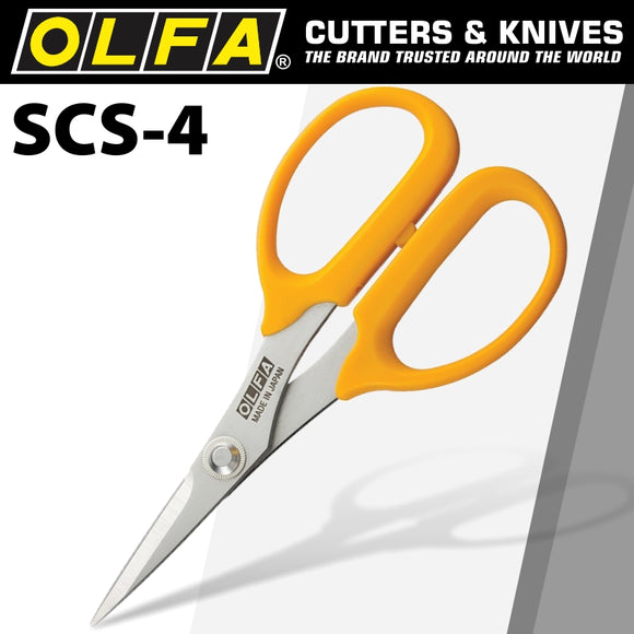 Image of a Olfa SCS-4 Precision  Applique Scissors