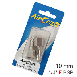 Image of an AirCraft Hosetail 1/4'F X 10mm2Pc Pack