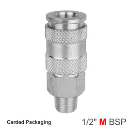 Image of an AirCraft Quick Coupler Universal 1/2' Male 1Pc Pack