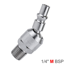 Image of an AirCraft Swivel Connector 1/4' M Bsp ARO Type