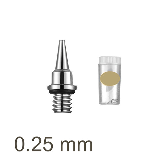 Image of an AirCraft Nozzle for A180 Airbrush 0.25mm