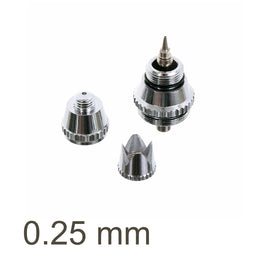 Image of an AirCraft Nozzle Kit for A180 Airbrush 0.25mm