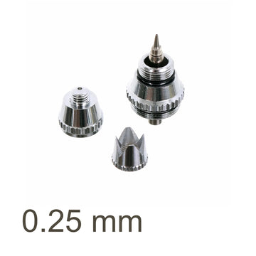 Image of an AirCraft Nozzle Kit for A180 Airbrush 0.25mm