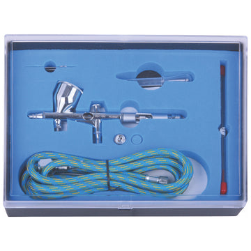 Image of an AirCraft Air brush Kit 0.25 0.3mm Nozzles With 1.8M Airhose