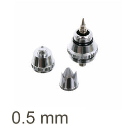 Image of an AirCraft Nozzle Kit for A182 Airbrush 0.5mm
