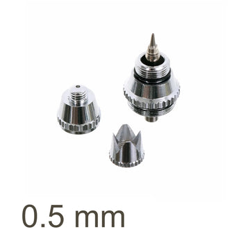 Image of an AirCraft Nozzle Kit for A182 Airbrush 0.5mm