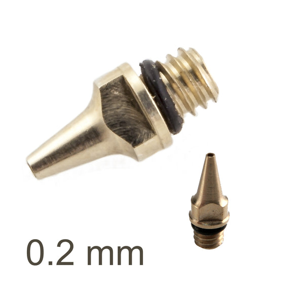 Image of an AirCraft Nozzle for A208 Airbrush 0.2mm