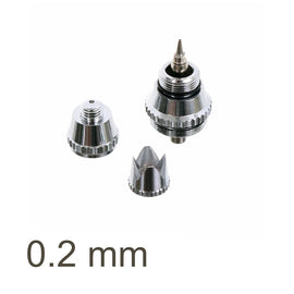 Image of an AirCraft Nozzle Kit for A208 Airbrush 0.2mm