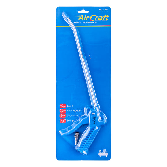 Image of an AirCraft Air Duster/Blow Gun Plastic Handle Long Nozzle