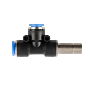 Image of an AirCraft Red Insert T-Joint Side PU 8mm- 6mm