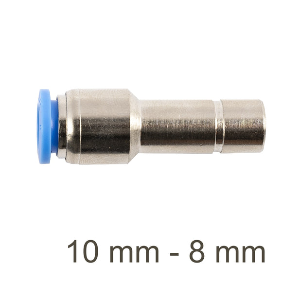 Image of an AirCraft PU Red Insert Straight 10mm- 8mm