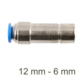 Image of an AirCraft Red Insert Straight PU 12mm- 6mm