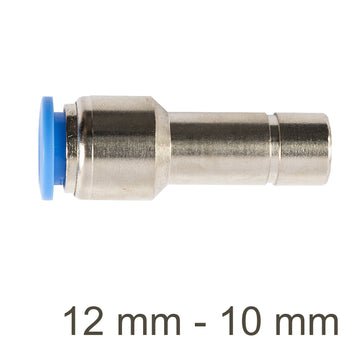Image of an AirCraft Red Insert Straight PU 12mm- 10mm