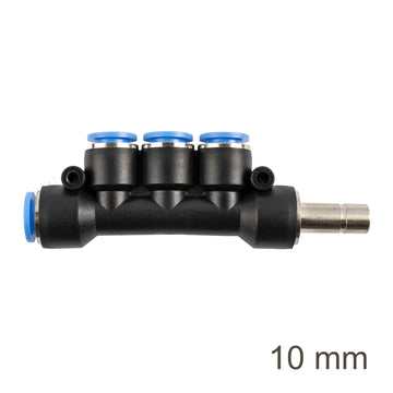 Image of an AirCraft Insert Manifold Side 4-Port PU 10mm