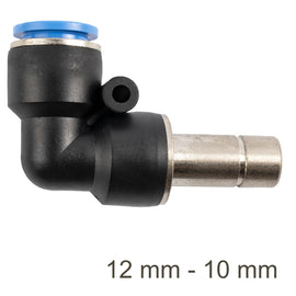 Image of an AirCraft Red Insert Elbow PU 12mm- 10mm