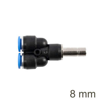Image of an AirCraft Insert Y-Joint PU 8mm