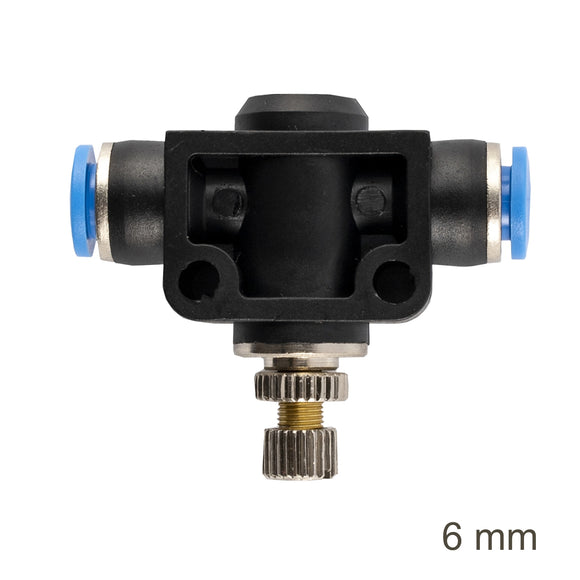 Image of an AirCraft Flow Control Mount Straight PU 6mm