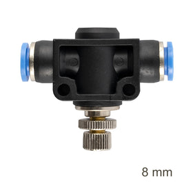 Image of an AirCraft Flow Control Mount Straight PU 8mm