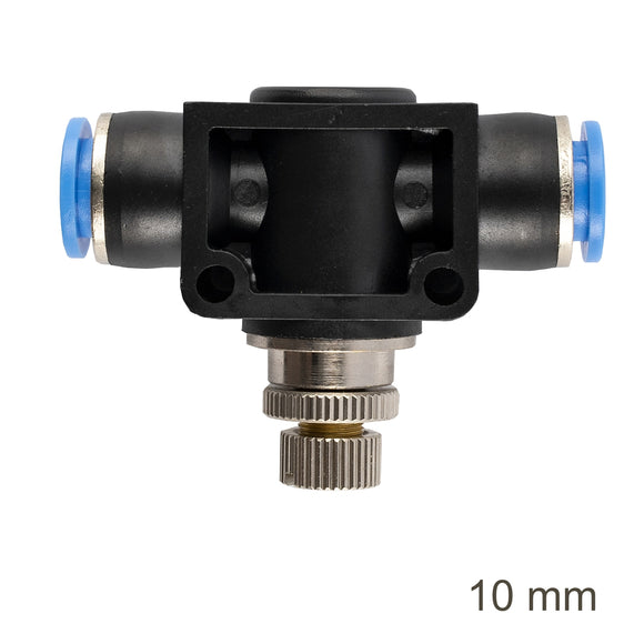 Image of an AirCraft Flow Control Mount Straight PU 10mm