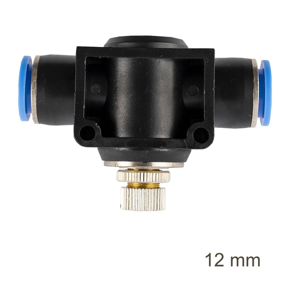 Image of an AirCraft Flow Control Mount Straight PU 12mm