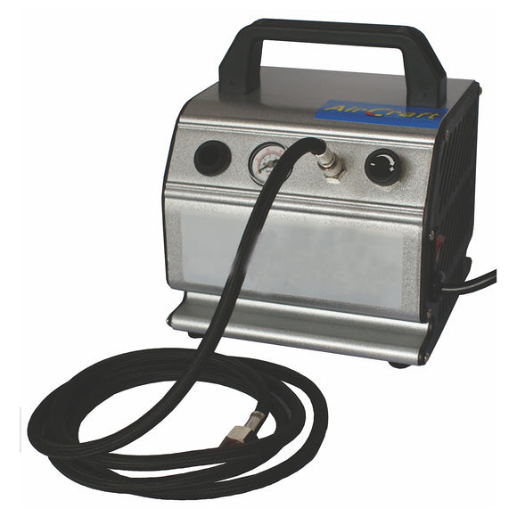 Image of an AirCraft Airbrush Comp 1/6 Hp W/Hose & Filter Single Outlet